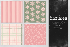 Blush &amp; Sage Seamless Pattern Set Product Image 2