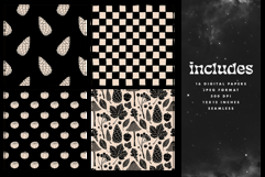 16 Onyx &amp; Ivory Fall Seamless Patterns Product Image 2