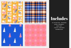 Holiday Vibes Digital Paper Product Image 2