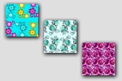 Flower Floral V2 Seamless Patterns Collection Product Image 7