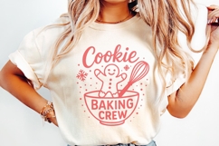 Cookie Baking Crew PNG, Christmas Baking, Gingerbread PNG, Product Image 2