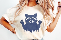 Distressed Raccoon PNG, Woodland Animal PNG, Wildlife Product Image 2