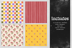 Sunset Vibes Seamless Pattern Set Product Image 2