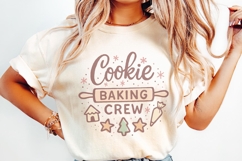 Cookie Baking Crew PNG  Holiday Baking Shirt PNG Christmas Product Image 2