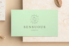 Hands in round floral frame logotype Product Image 2