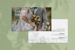 Floral Photography Business Card Template Product Image 2