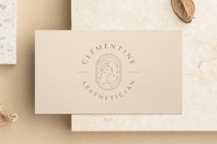 Woman profile with crescent logo Product Image 2