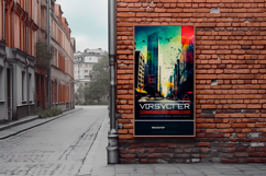 Street Wall Poster Mockup PSD File Product Image 2