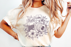 Vintage Retro Camera Png, Boho Sublimation, Motivational Product Image 2