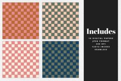 Cozy Grid &amp; Checker Digital Paper Product Image 2