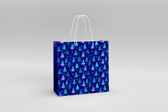 4 Glitter Christmas Seamless Patterns, Xmas Digital Paper Product Image 2