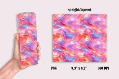 Bright Christmas Pattern Tumbler Wrap Sublimation, 20 oz Product Image 2