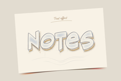 Hand Drawing Pencil Style Text Effect Editable Product Image 1