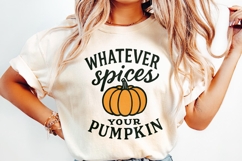 Whatever Spices Your Pumpkin PNG, Autumn Shirt Design, Product Image 2