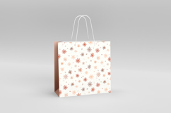 4 Winter Snowflakes Seamless Patterns, Xmas Digital Paper Product Image 2