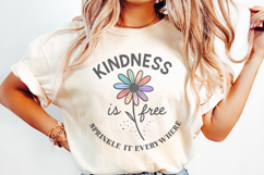 Kindness Is Free PNG, Sprinkle It Everywhere T-Shirt Product Image 2