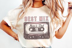 Best Mix Mom and Dad PNG, Baby png, Bodysuit Design, Funny Product Image 2
