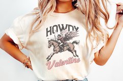 Howdy Valentine Png, Retro Valentine Png, Vintage Cowboy Product Image 2
