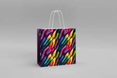 Rainbow Animal Seamless Patterns, Digital Paper PNG Product Image 2