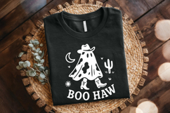 Boo Haw PNG, Cowboy Ghost png, Halloween png, Funny Product Image 2