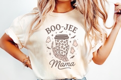 Boo-Jee Mama PNG, Spooky Mama PNG, Retro Halloween Shirt, Product Image 2