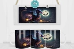DRAGON 11OZ 12OZ AND 15OZ COFFEE MUG WRAP SUBLIMATION DESIGN Product Image 2