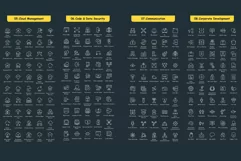 3400 Outline Icons Product Image 5