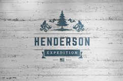 Quad bike extreme sport retro logo Product Image 2