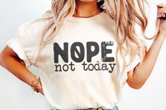 Nope Not Today png, Sarcastic Mom Life png, Sassy png, Product Image 2