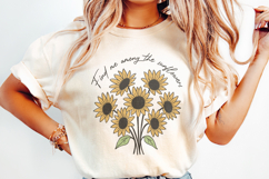 Find Me Among the Sunflowers PNG, Spring Floral, Sunflower Product Image 2