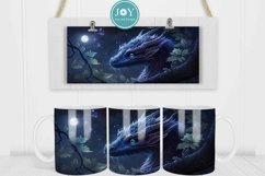 DRAGON 11OZ 12OZ AND 15OZ COFFEE MUG WRAP SUBLIMATION DESIGN Product Image 2