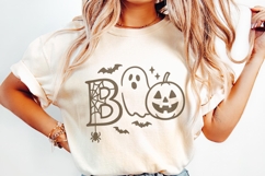 Boo PNG, Cute Halloween PNG, Halloween Clipart, Pumpkin, Product Image 2