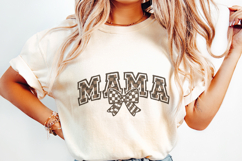 Checkered Mama PNG, Digital Download, Trendy Mama Product Image 2