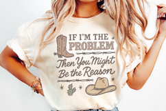 If I&#039;m The Problem PNG, Country Music Download, Nashville Product Image 2