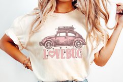 Groovy Valentines PNG, Sublimation Design, Retro Lovebug Product Image 2