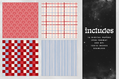 Poppy &amp; Sky Seamless Pattern Set Product Image 2