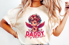 Daddy is My Valentine PNG, Valentine Sublimation, Kids Product Image 2