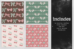 16 Blush Valentine Seamless Patterns Product Image 2