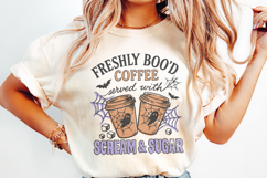 Freshly Boo’d Coffee PNG, Served With Scream &amp; Sugar, Product Image 2