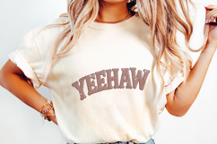 Yeehaw PNG, Western Aesthetic Digital Download, Vintage Product Image 2