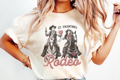 St Valentine&#039;s Wild West Rodeo PNG, Vintage Western Product Image 2