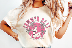 Retro Summer png PNG, Summer Shirt Design, Sunkissed Beach Product Image 2
