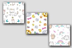 Cat Floral V01 Seamless Patterns Collection Product Image 8