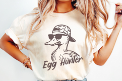 Egg Hunter PNG, Duck Backwards Hat, Kids Easter PNG, Boys Product Image 2