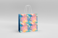 Floral Gradient Whimsical Seamless Tumbler Wrap 20 oz Product Image 2