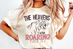 Heavens Roaring: Matching Pocket Sublimation PNG, Digital Product Image 2