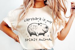 Capybara Spirit Animal PNG, Capybara Lover, Capybara Gift, Product Image 2