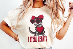 I Steal Hearts PNG, Valentines Day PNG, Sublimation Design, Product Image 2