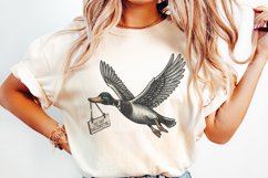 Valentine Duck Digital Download, Sublimation Design, Cute Product Image 2