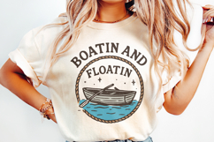 Boatin Floatin PNG, Summer, Lake, Boat, Trendy, Doodle Product Image 2